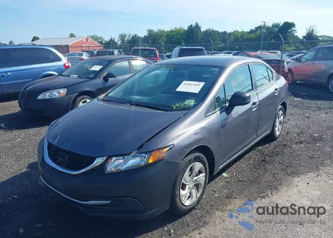 2015 Honda Civic Lx z USA, uszkodzony, nr VIN 19XFB2F53FE273775